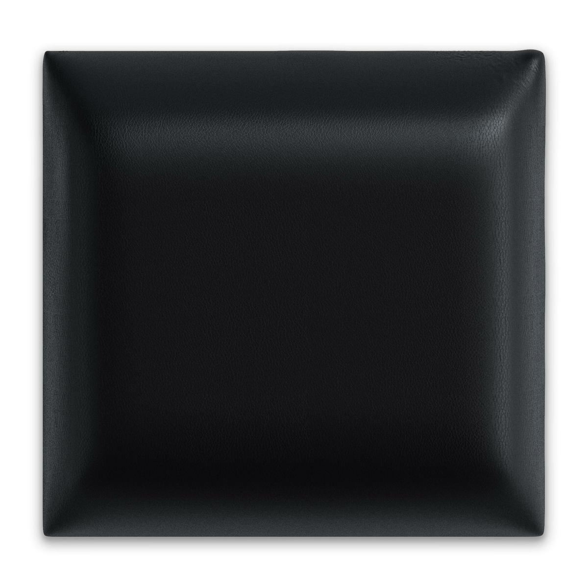 Panele tapicerowane 50x50 na ścianę eko skóra kwadrat czarny nr. 2