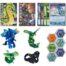 BAKUGAN LEGENDS COLLECTION PACK 4-PAK DRAGONOID TALAN PEGATRIX AUXILLATAUR - Miniaturka zdjęcia nr 2