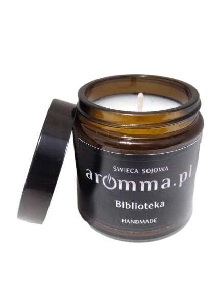 Świeca sojowa zapachowa Biblioteka 120 ml - Aromma nr. 2