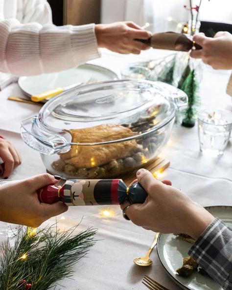 Naczynie żaroodporne Pyrex 21 cm z pokrywą owalne przezroczyste nr. 3