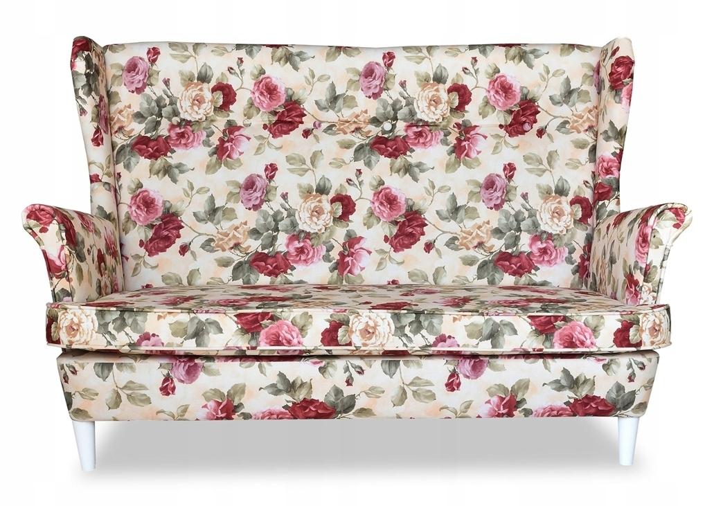 Zestaw wypoczynkowy mebli Ari Print 149x104x92 cm uszak sofa fotele skandynawskie ROSE  nr. 3