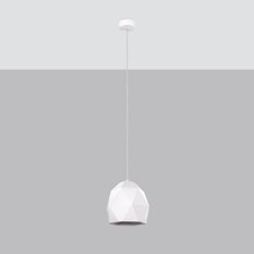 Lampa wisząca ceramiczna MINT 125x20x20cm nowoczesna E27 do salonu - Miniaturka zdjęcia nr 2