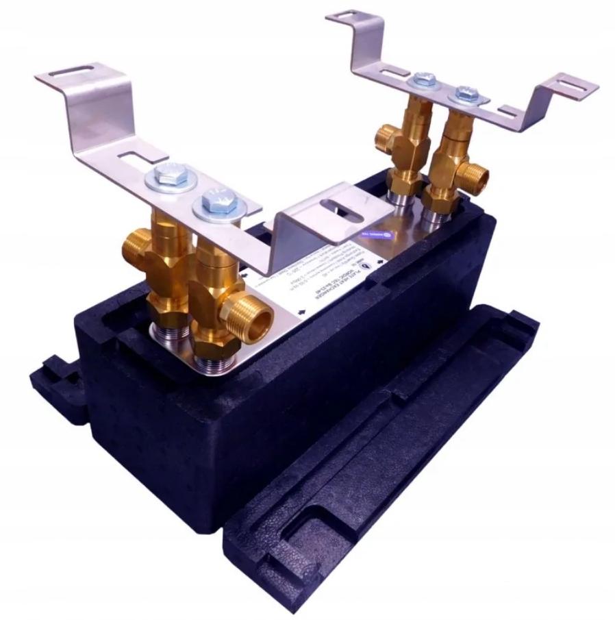 Wymiennik ciepła NORDIC Ba-23-50 z izolacją plus wspornik full set do kotłowni