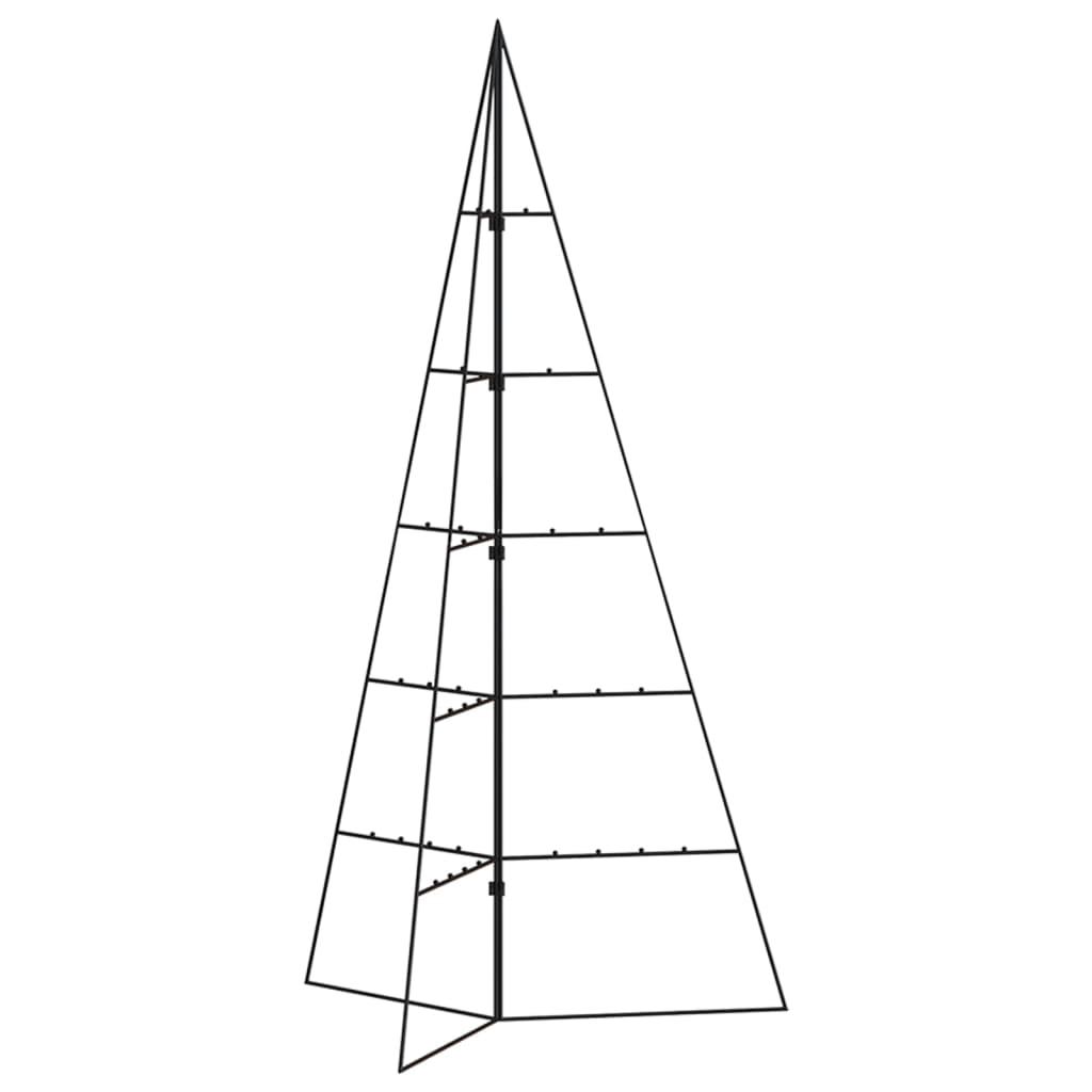  Metalowa choinka świąteczna, do ozdobienia, czarna, 100 cm nr. 5