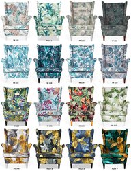 Fotel Uszak z podnóżkiem do lokalu baru pabu - Miniaturka zdjęcia nr 8