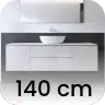 Szafka pod umywalkę 140 cm