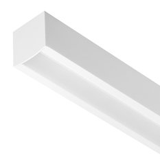 Lampa wisząca 96x6x 150 cm LED z metalu wymienny LED biała do salonu - Miniaturka zdjęcia nr 8