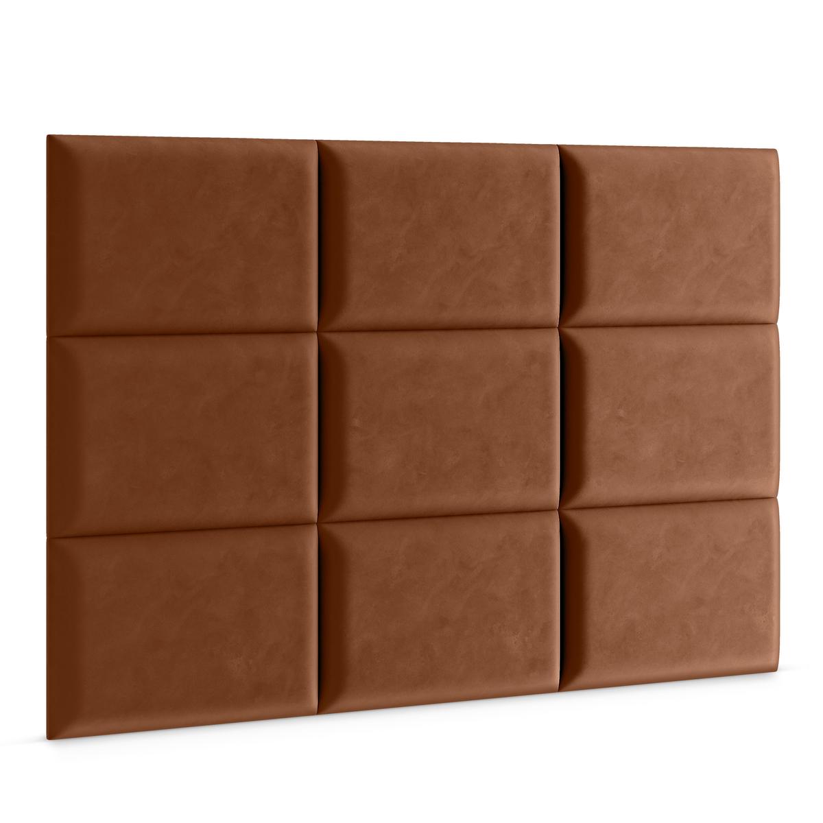 Panele tapicerowane 50x30 cm na ścianę prostokąt miodowy nr. 3