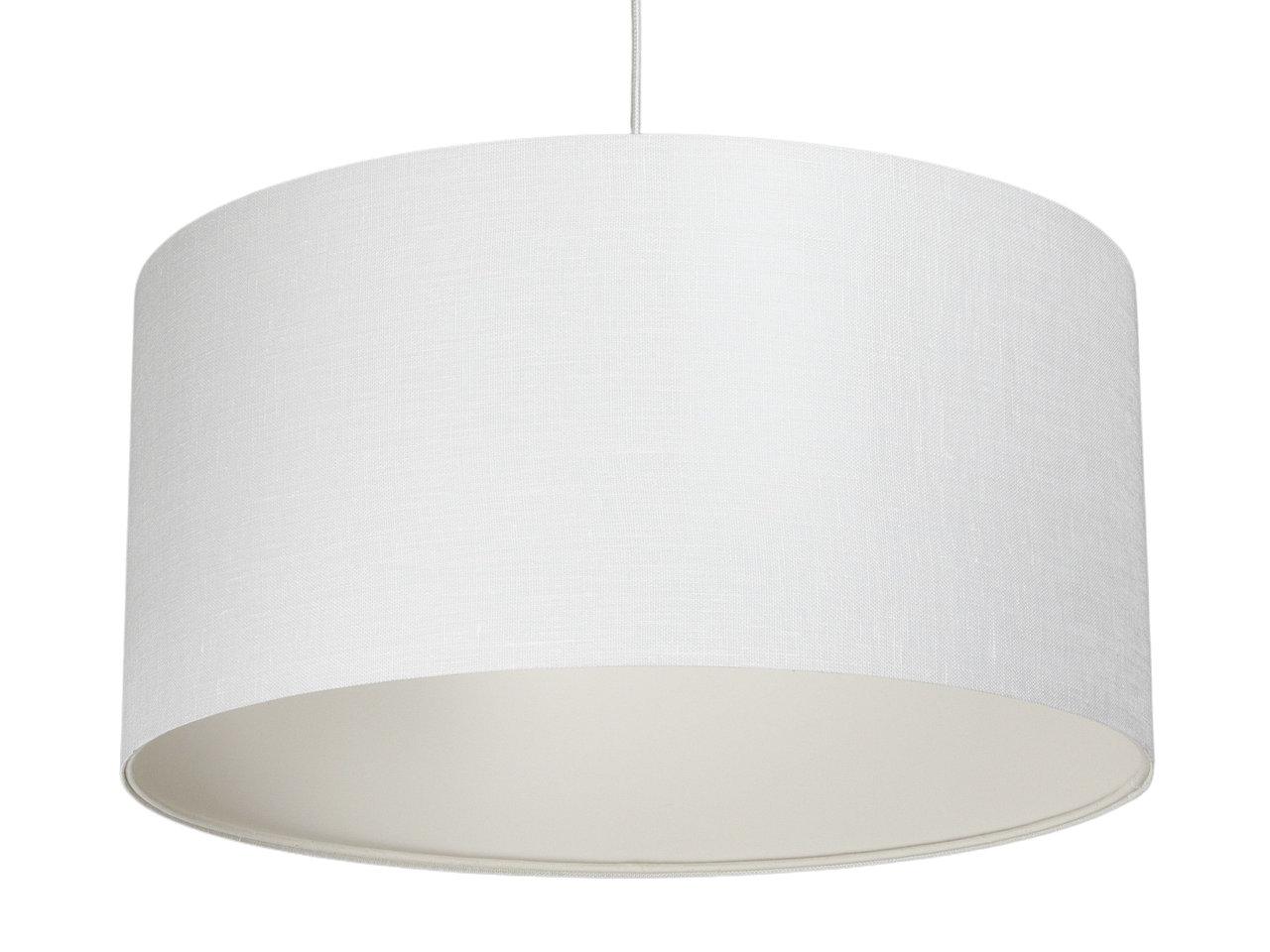 Lampa wisząca 40cm LEN LIGHT biała do salonu nr. 2