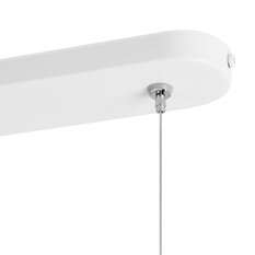 Lampa wisząca 116x6x150 cm LED z metalu wymienny LED biała 4000K do salonu - Miniaturka zdjęcia nr 5