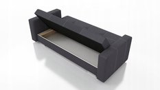 Wersalka Alexia 90x220x90 cm do salonu brązowa - Miniaturka zdjęcia nr 5