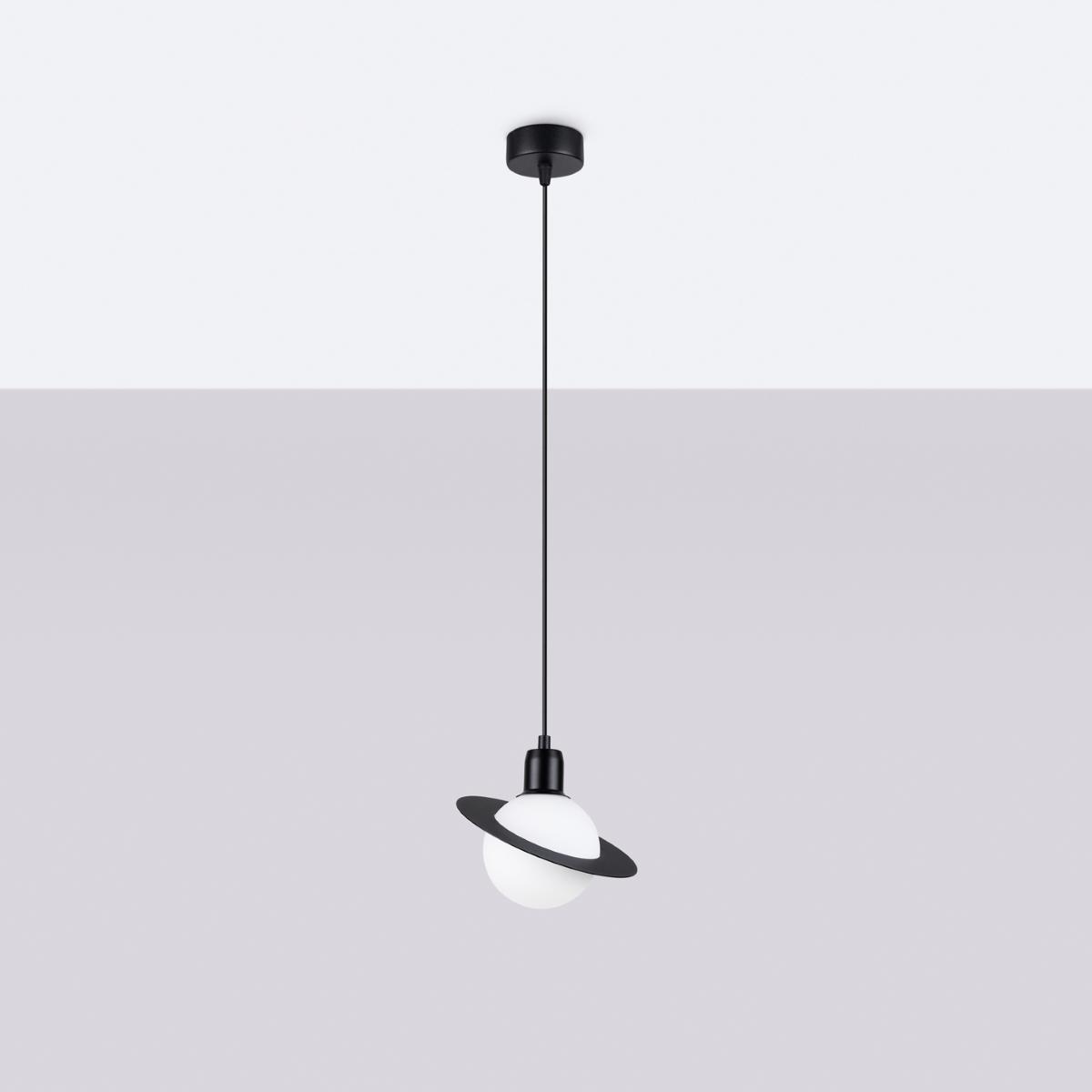 Lampa wisząca HYPERION 1 czarny 125x20x20cm nowoczesna G9 do salonu nr. 2