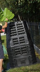 Kompostownik 1000L Komposter Łopatka Rękawiczki - Miniaturka zdjęcia nr 8