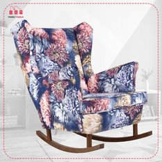 Fotel uszak bujany Ari Print Family Meble - Miniaturka zdjęcia nr 2
