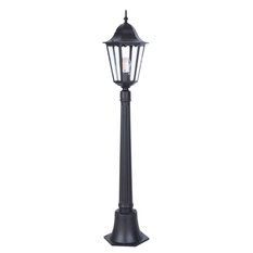 Lampa ogrodowa stojąca K-6006A LOZANA 24x114x24 cm do ogrodu czarny