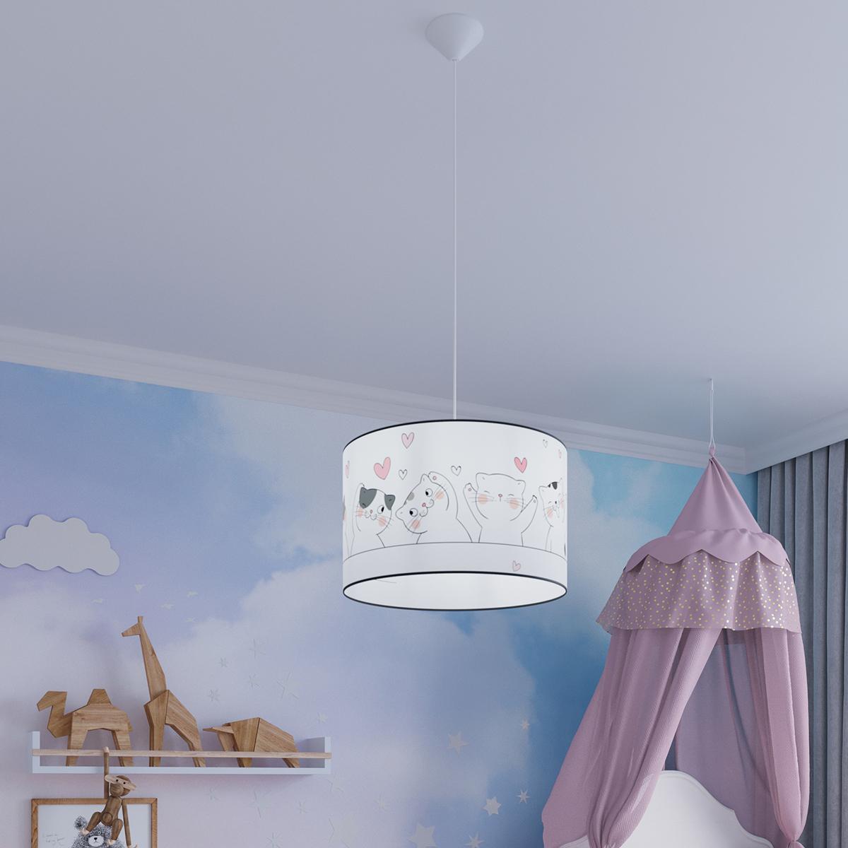 Lampa wisząca CAT 30 95x30x30cm nowoczesna E27 do salonu nr. 10