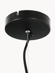 Lampa wisząca Silvan 55 cm do sypialni salonu czarna  - Miniaturka zdjęcia nr 6