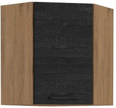 Szafka kuchenna 60x31x71,5 cm wisząca z półkami z cichym domykiem dark wood i dąb lancelot do kuchni - Miniaturka zdjęcia nr 1