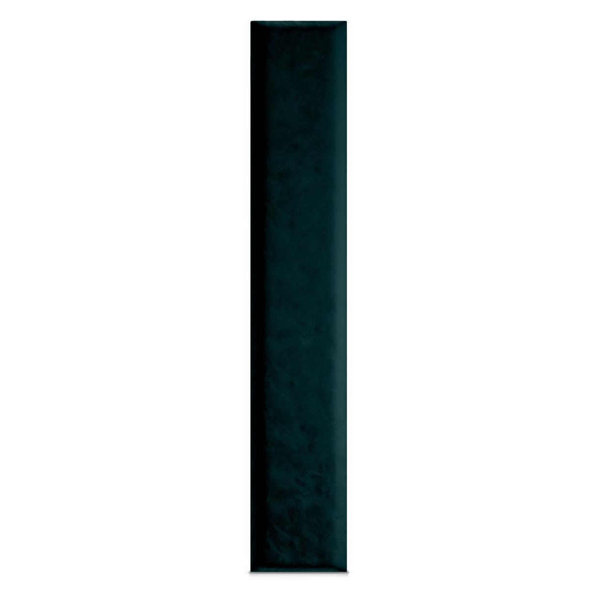 Panele tapicerowane 90x15 cm na ścianę wezgłowie turkusowe nr. 2