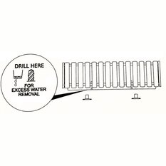 3x Skrzynka na balustradę DDEF600W Doniczka balkonowa + Keramzyt 3l - Miniaturka zdjęcia nr 3