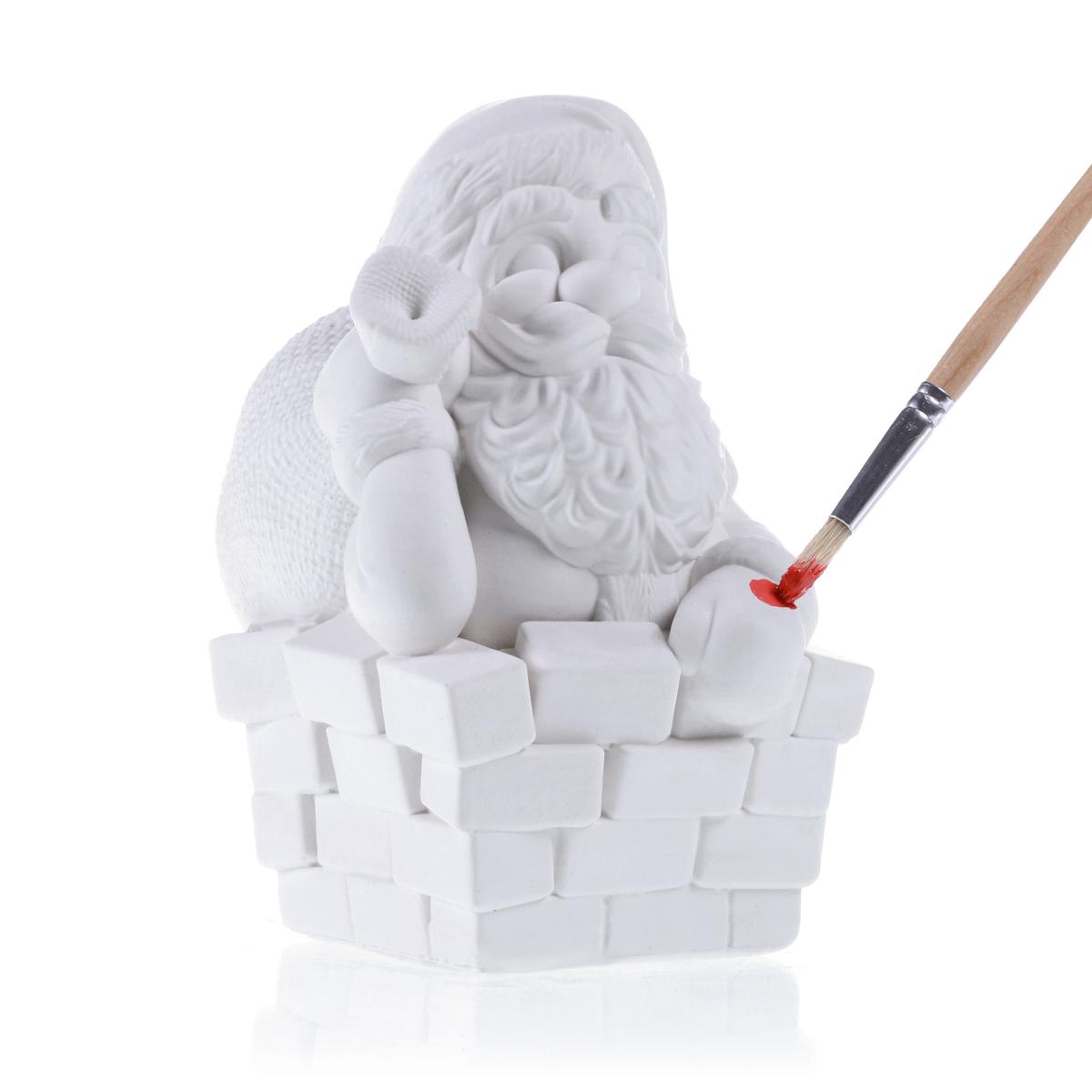 Kolorowanka 3D Funny Santa nr. 4