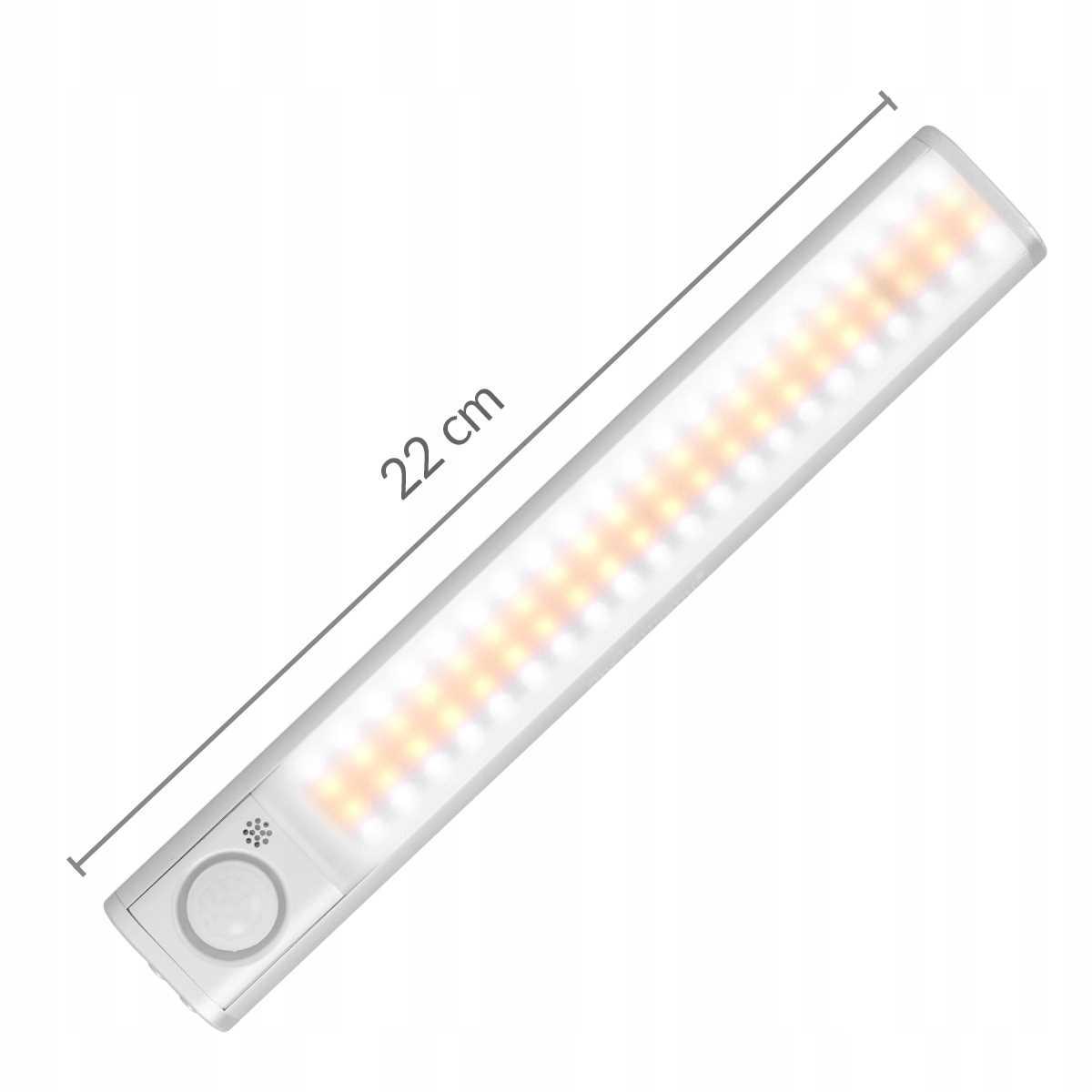 Lampa z detektorem ruchu 80LED 22cm Heckermann A68-2 Tricolor nr. 9