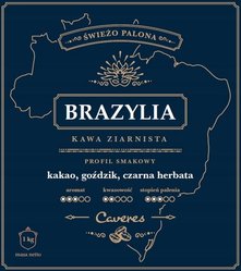 Zestaw Caveres na prezent WSZYSTKIEGO NAJLEPSZEGO Brazylia 50/50 Kawa mielona 500G - Miniaturka zdjęcia nr 4