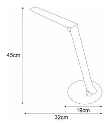 Lampka biurkowa K-BL1201 DUO 32x45x19 cm do salonu lub pokoju czerwony - Miniaturka zdjęcia nr 2