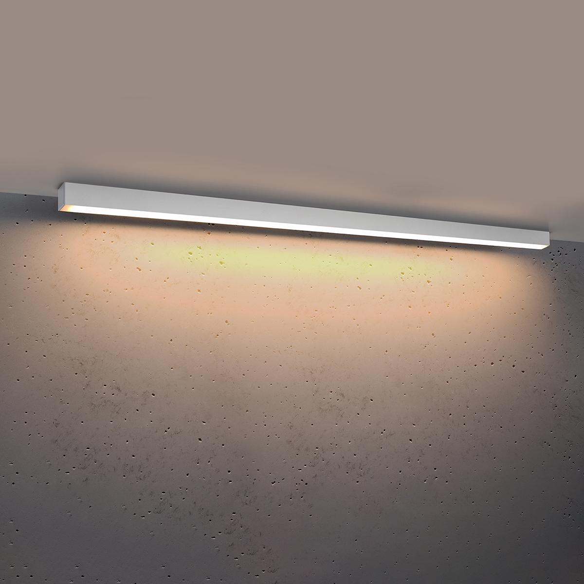 Plafon PINNE 150 biały 3000K 6x6x150cm nowoczesna lampa LED do salonu nr. 3