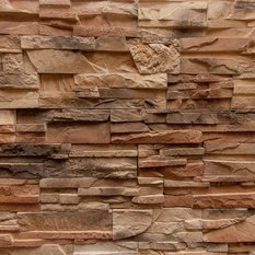 Kamień Łupek w Odcieniach Brązu Dekoracja Abstrakcyjna z Efektem 3D - Miniaturka zdjęcia nr 4