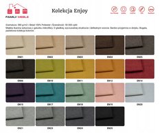 Zestaw wypoczynkowy mebli ARI 149x104x92 cm uszak sofa fotele pufy do salonu Mirofaza fioletowy - Miniaturka zdjęcia nr 12