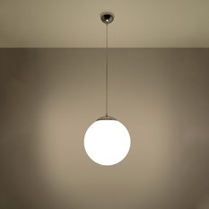 Lampa wisząca UGO 30 chrom 120x30x30cm nowoczesna E27 do salonu - Miniaturka zdjęcia nr 3