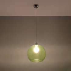 Lampa wisząca BALL zielona 120x30x30cm nowoczesna E27 do salonu - Miniaturka zdjęcia nr 3