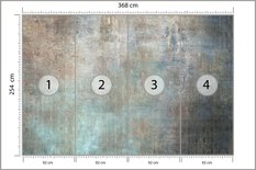 Fototapeta Do Salonu ABSTRAKCYJNY Wzór Mural Beton Glamour - Miniaturka zdjęcia nr 2