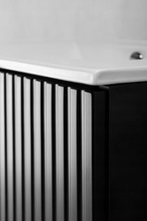  Szafka łazienkowa FLOW 80 cm z umywalką z metalowymi nogami czarny - Miniaturka zdjęcia nr 8