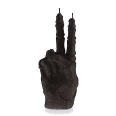 Świeca Zombie Hand PEACE Black Matt