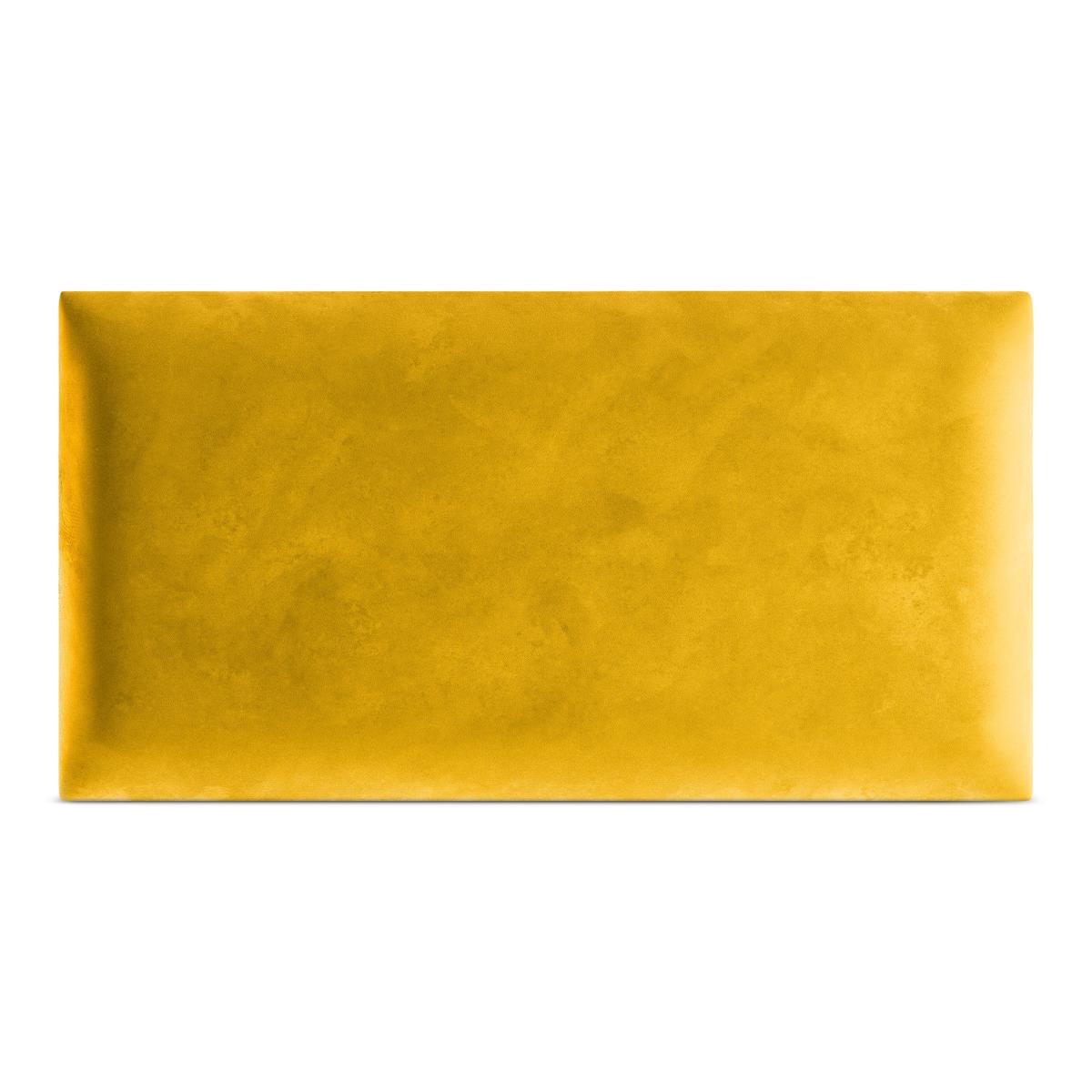 Panele tapicerowane 70x30 na ścianę magic velvet żółty nr. 2