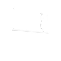 Lampa wisząca PINNE 200 biała 3000K 150x6x200cm nowoczesna LED do salonu - Miniaturka zdjęcia nr 1