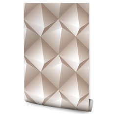 Tapeta Do Salonu Abstrakcyjny Wzór GEOMETRYCZNY  - Miniaturka zdjęcia nr 1