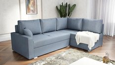 Narożnik Fino 74x145x228 cm do salonu rozkładany Neve ciemnoszary - Miniaturka zdjęcia nr 7