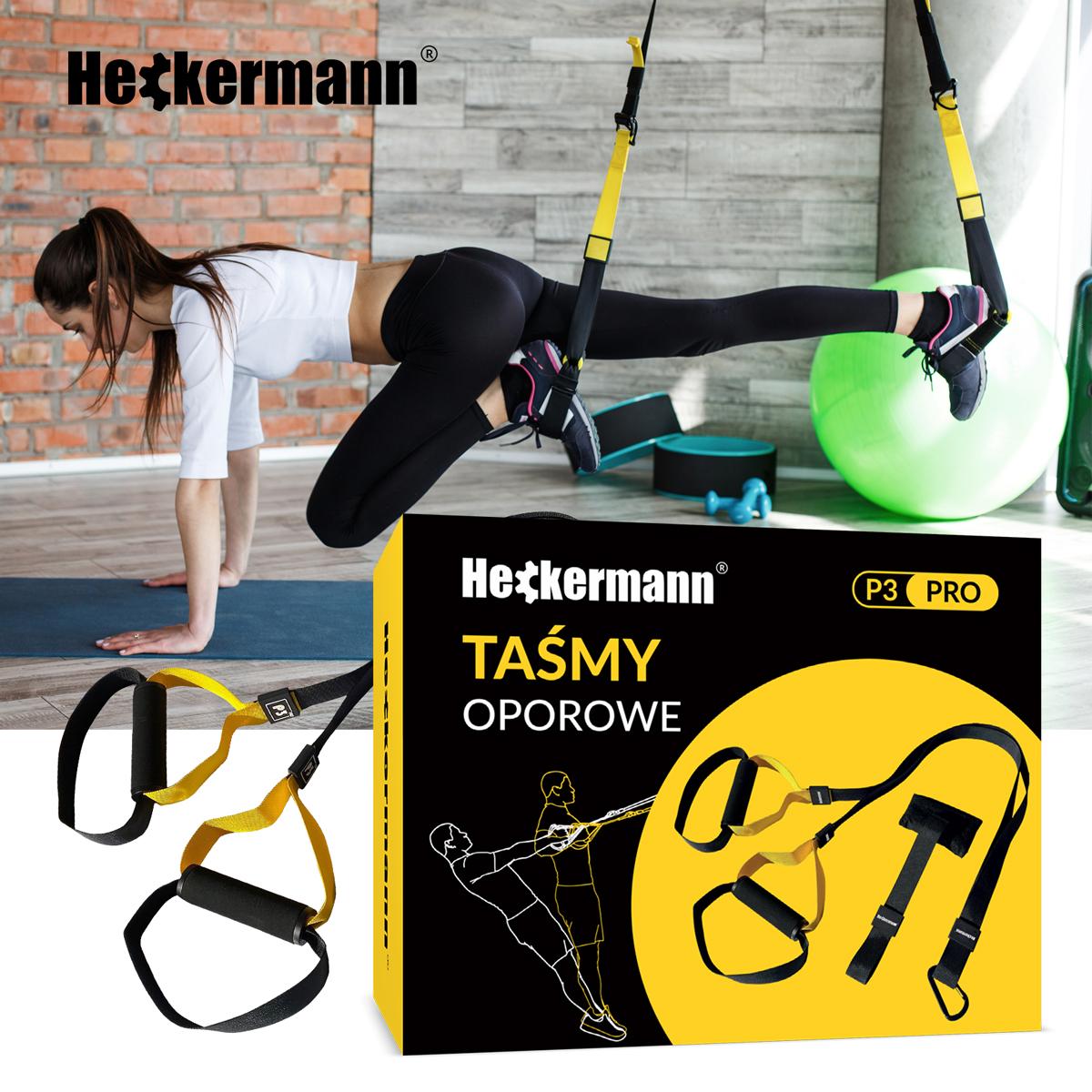 Taśmy do ćwiczeń Heckermann P3 Pro Treningowe pasy oporowe nr. 7