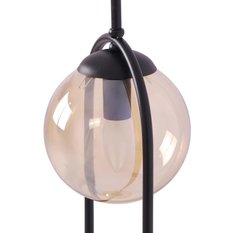 Lampa wisząca K-5121 VENTA 18.5x100x14 cm do salonu lub pokoju bursztynowy/czarny - Miniaturka zdjęcia nr 3