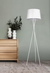 Lampa podłogowa K-4363 REMI WHITE 45x174x28 cm do salonu lub pokoju biały - Miniaturka zdjęcia nr 3