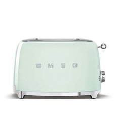 Toster SMEG 31x19,5x19,8 cm 50's Style na 2 kromki pastelowa zieleń do kuchni - Miniaturka zdjęcia nr 2