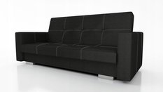 Wersalka Alexia 90x200x90 cm do salonu czarna - Miniaturka zdjęcia nr 1
