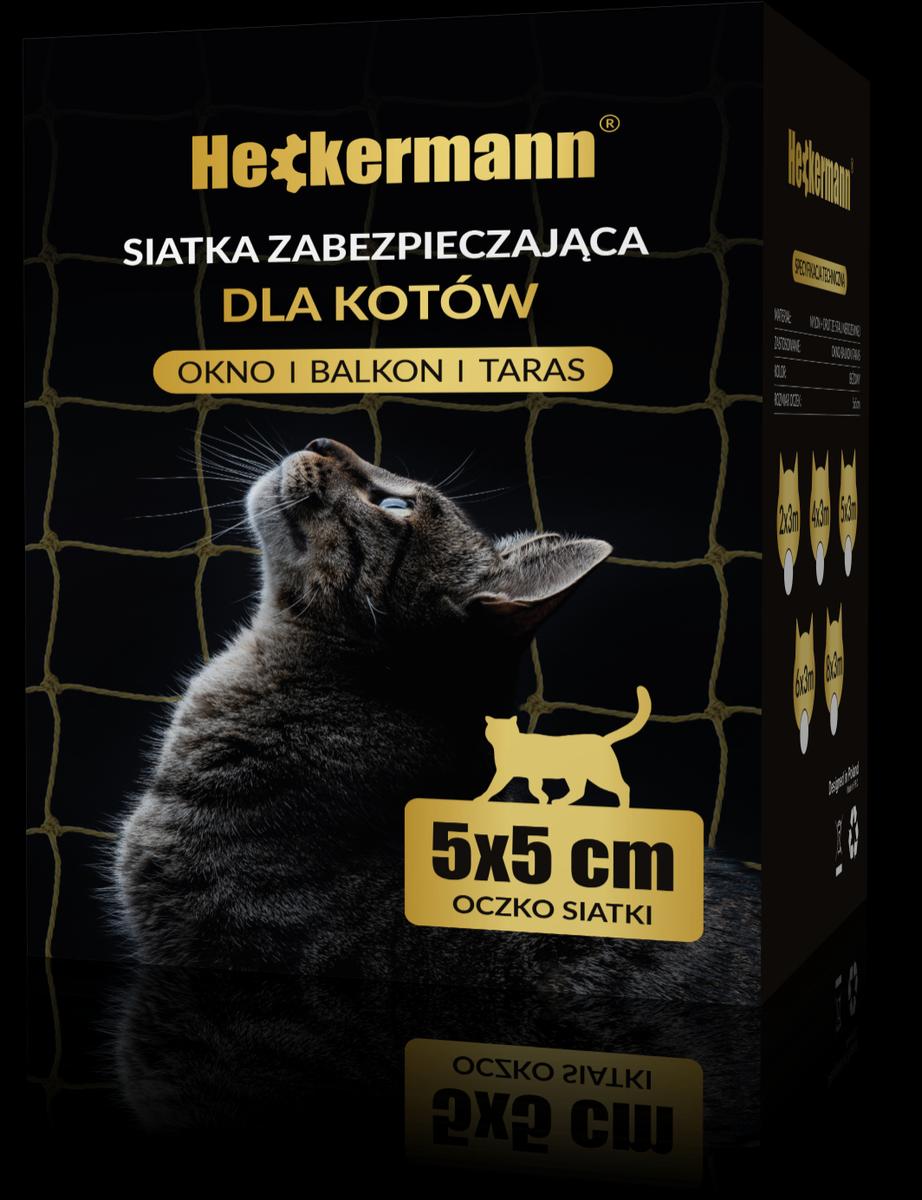 Zestaw Siatka na balkon dla kotów Heckermann 5x3m + Klej do siatki na balkon dla kotów nr. 14