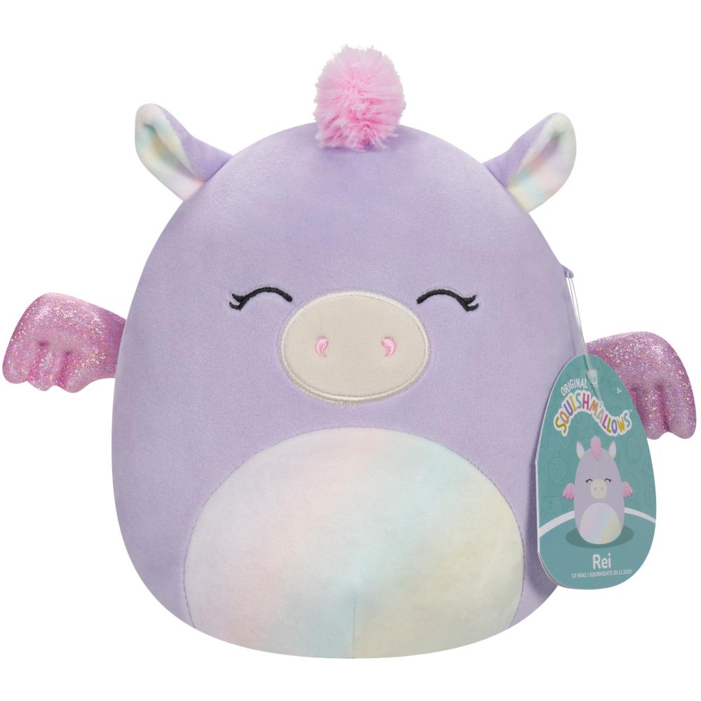 MIĘKKA MASKOTKA PLUSZOWA PLUSZ PLUSZAK PEGAZ REI 20cm dla dziecka SQUISHMALLOWS 