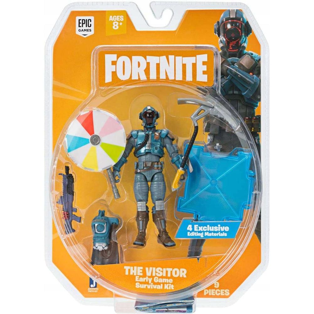 Fortnite Early Game Survival Kit Jazwares oryginalna figurka The Visitor