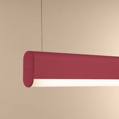 Lampa wisząca FARGE różowa LED 3000K 150x8x120cm nowoczesna LED do salonu - Miniaturka zdjęcia nr 6