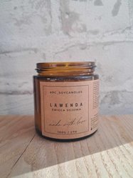 Świeczka Sojowa Zapachowa Lawenda 120ml 27h - Miniaturka zdjęcia nr 2